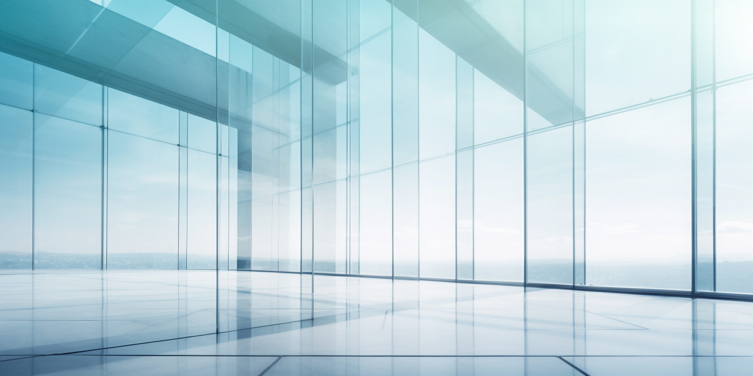 Geometry and perspective of modern architecture